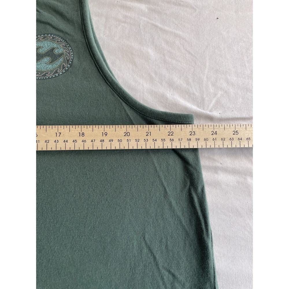 Billabong Tailored Tank Top Mens 2XL Hawaii Sleeveless Shirt Surf Beach Green - Picture 7 of 11